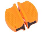 Mini Pocket Orange Tungsten Carbide Knife Sharpener For Outdoor Sport Metal