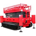 Motorcycle Lift Platform With Air Pump 2.475*1.18*1.88m Countertop Extension