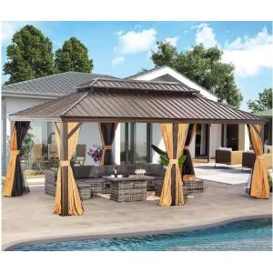 Wholesale Steel Gazebo with Aluminum Alloy Columns: Built to Last from china suppliers