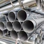 SCH10 SCH30 Galvanised Steel Tube Q345A 10# 20# Welded Round For Construction