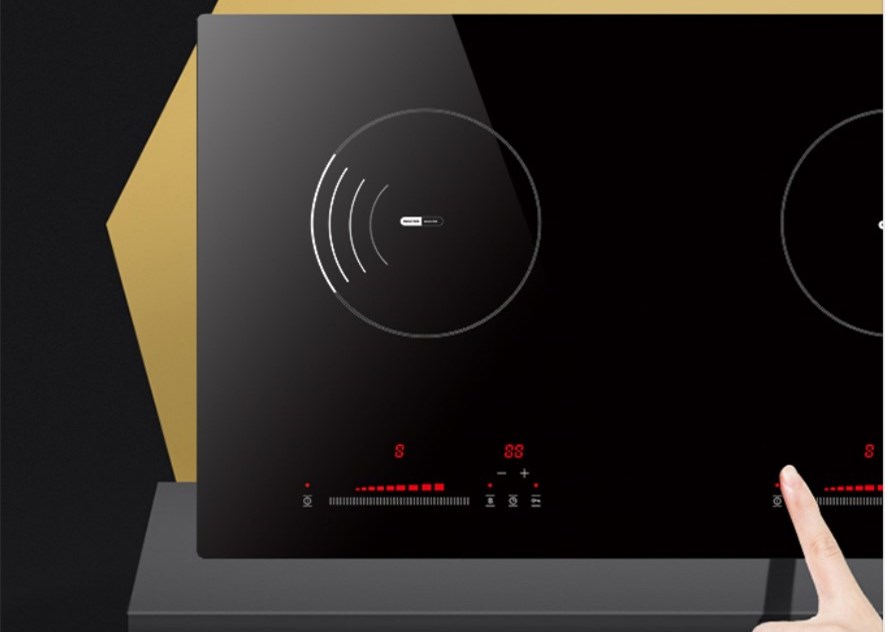 Ceramic Glass Touch Kitchenaid Electric Stove Drop In Dual Burner