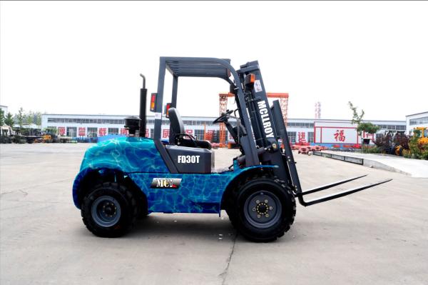 Ergonomic All-terrain Forklift Truck For Improves Inventory Accuracy And Stock
