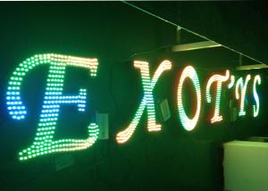 Wholesale Metal Shell Programmable Animation Advertising LED Signs , LED Display Sign from china suppliers