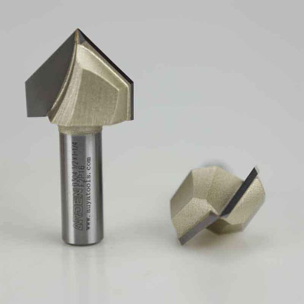 Arden Woodworking CNC Engraving Drill Bit 3D 90 Degree Carbide V Type Engraving Milling Cutter