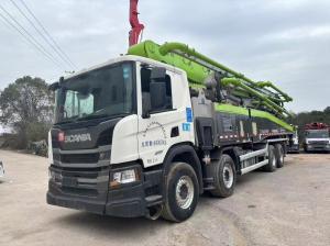 Wholesale ZLJ5441THBSE Used Scania Concrete Pump Truck With Zoomlion Mounted Pump from china suppliers