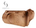 Bronze PP Recycled Material Coffin Corner Funeral Accessories Bronze 8# B