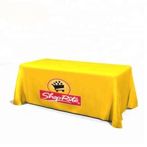 Wholesale Waterproof Custom Trade Show Tablecloth Square Shape Hollow Out Back from china suppliers