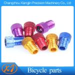 High Quality 6061 T6 Aluminum Alloy Knurled Presta to Schrader Adapter