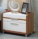 Simple Full Bedroom Furniture Sets Night Stand Bed Side Table Particle Board