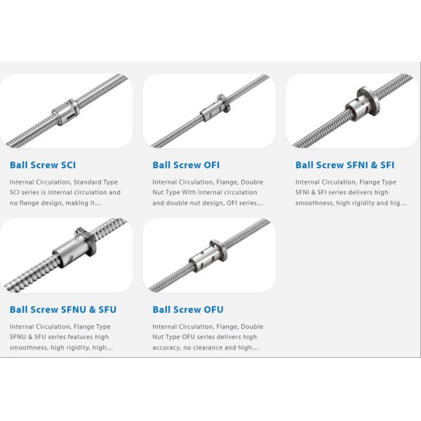 BSHR02005 Precision Lead Screw 20mm Diameter For Linear Stepper Motor