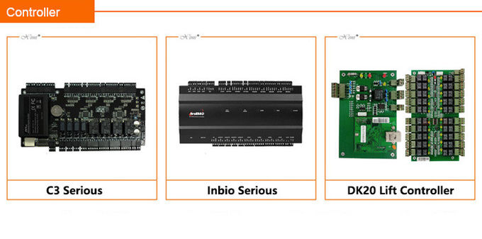 Two Doors Access Control Board TCP / IP RFID Card Access Control System