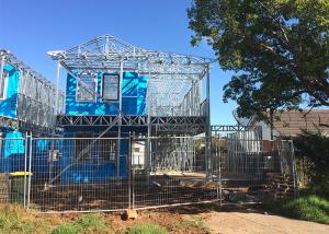 Wholesale Prefabricated Rural Villa With Light Steel Frame , Quick Assemble Prefab Modular Housing from china suppliers
