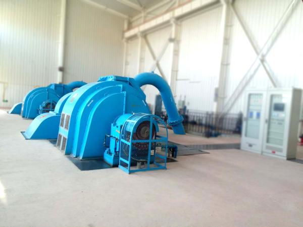 Stainless Steel Runner Materials Pelton Turbine Generator for 100m to 700m