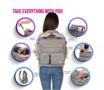Upgraded 3 In 1 Baby Diaper Backpack Bassinet Crib and Changing Station