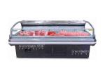 Flat Top Open Seafood Display Fridge Dynamic Cooling Meat Freezer