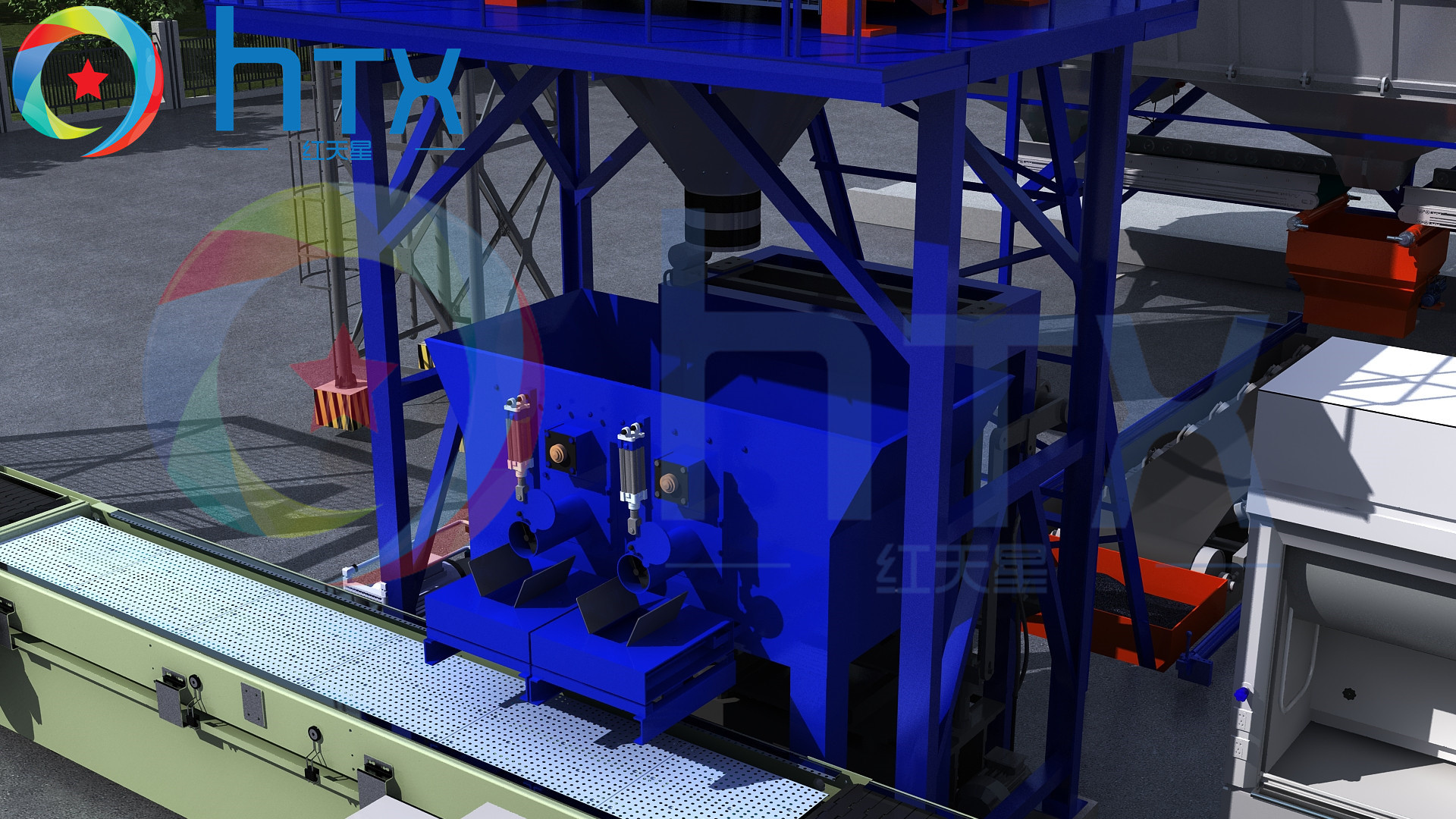 Wet Casting Volumetric Concrete Mixers For Culture Stone Liquid Dosing Machine