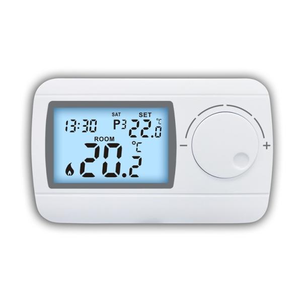 Riseem Digital Heating Cooling Programmable Room Heating Thermostat 230V 7 Day