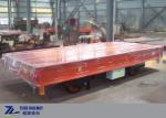 10km/H Remote Control Railway Freight Wagon Cable Powered 20t Load Electric Flat