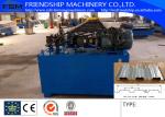 Galvanized Steel Floor Metal Deck Roll Forming Machine With 19 Forming Stations