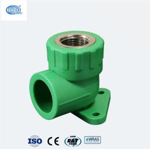 Wholesale Threaded PP Female Elbow PPR Plastic Pipe Fitting Chemical Resistance Nontoxic from china suppliers