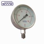 use no oil stainless steel ammonia pressure meter