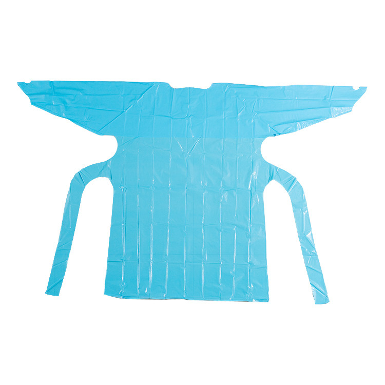 35gsm Disposable CPE Gown Plastic Waterproof Polythene 115x137cm