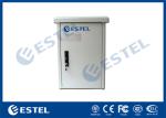 Galvanized Steel Single Wall Outdoor Telecom Enclosure Pole Mount IP55 Sunproof