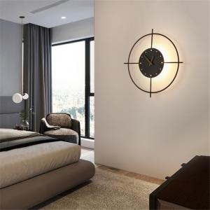 Wholesale Nordic Designer Rudder Black Gold Led Wall Lamp For Living Room Bedroom Wall Clock Lamp(WH-OR-167) from china suppliers