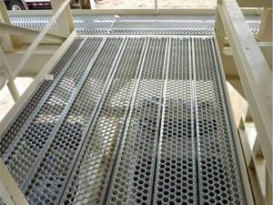 Wholesale Walkway Protection Perforated Metal Sheet Panels , Non Slip Metal Plate PERF-O-GRIP from china suppliers