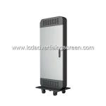 Tv Outdoor Digital Signage With Wheels , Android Advertising Screen