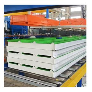 Wholesale Customized Sandwich Panel for Roof Easy Installation B1 Grade Fireproof Exterior Wall from china suppliers