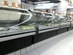 Refrigerated Fan Cooling Fresh Butcher Display Fridge With Wheels 220V