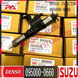 Wholesale 095000-0660 Fuel Injector For Isuzu 4HK1 6HK1 8982843930 8-98284393-0 from china suppliers