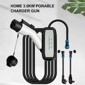 China 10M Cable Portable AC EV Charger 32A 50Hz EVSE Level 2 on sale