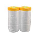Plastic Protection Orange Masking Film For Spray Painting