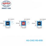 Reversible Temperature Sensitive Color Changing Sticker For 50C 122℉ Measurement