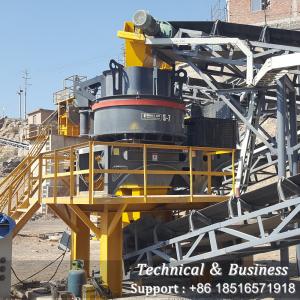 Wholesale High Capacity Artificial Sand Making Machine , 5mm VSI Sand Crusher Machine from china suppliers