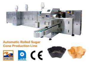 Wholesale 1.5kw Waffle Cone Production Line / Ice Cream Cone Baking Machine with Double Layered Panel Door from china suppliers