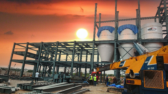 Prefabricated Large Span Steel Structure Construction Building Workshop (KXD-88)