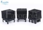 OEM Black Nylon Bristle Blocks Suitable For FK PGM Cutter Machines