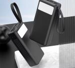 2024 new trending 30000mAh power bank li-polymer 4 usb high capacity mobile
