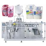 Liquid Detergent Filling Machine Laundry Detergent Spout Pouches Packaging