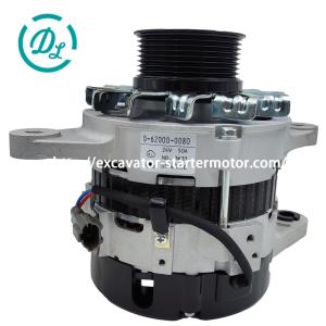 Wholesale 24V 50A 8-98092116-0 Excavator Alternator 0-62000-0080 714/40523 from china suppliers