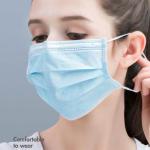Soft Non Woven Fabric Mask Meltblown Cloth Filter Disposable Respirator Mask
