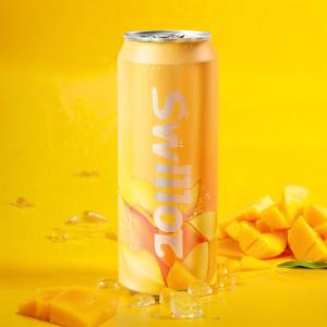 Wholesale OEM Clear Drink Cans Soda Can With Logo Screen Printed Plastic Can Drinking Bottle With Lids from china suppliers
