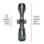 Matte Black 6-18x50mm Rifle Range Scope DOA Fast Ballistic Line Of Sight