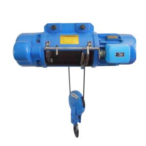 Wholesale Widely Use 220V Electric Wire Rope Hoist With Motorized Trolley 8M/Min from china suppliers
