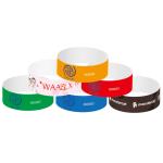 Heat Resistant Paper Wristbands with Security Slits for Events