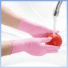 Buy cheap Pink Flexible Disposable Nitrile Gloves Industrial Household Powder Free Nitrile from wholesalers