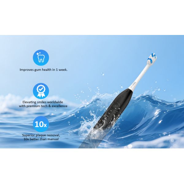Sonic Rechargeable Toothbrush for Daily Oral Care Adults Sensitive Teeth Travel Retail Use With OEM Manufacturer Support